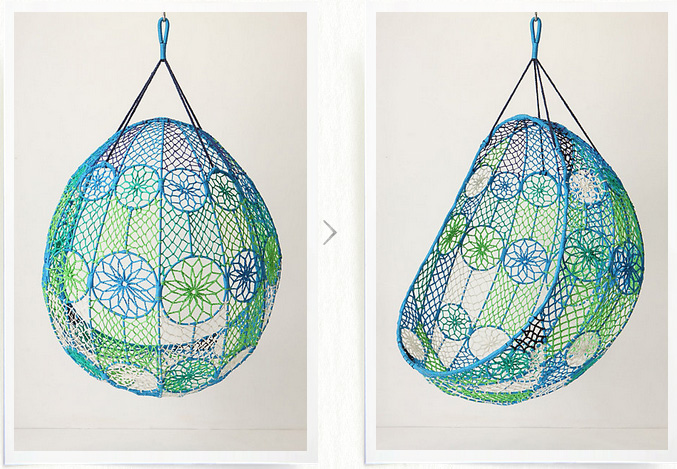 Knotted Melati Hanging Chair - Decorigami - Macrame Madness